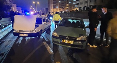 İki otomobil çarpıştı! 1 kişi yaralandı