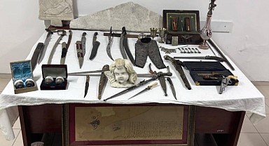 Osmanlı dönemine ait tarihi eserler ele geçirildi