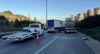 Otoyolda zincirleme kaza! 5 kişi yaralandı