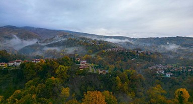 Sonbahar ve sis Kocaeli’ne çok yakıştı