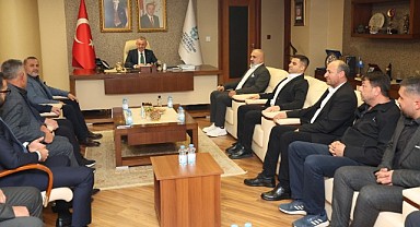 STK’lar, Büyükakın’ı makamında ziyaret etti