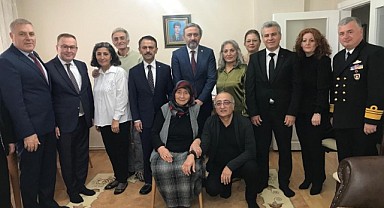 Vali Aktaş şehit Aydın’ın ailesini ziyaret etti