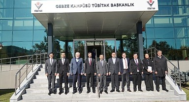 Vali Aktaş TÜBİTAK’ı ziyaret etti