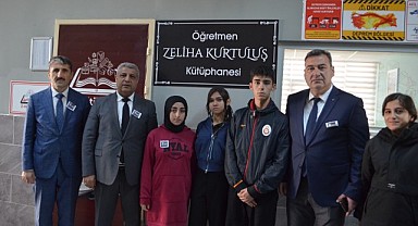 Zeliha Kurtuluş'un adı kütüphanede yaşayacak