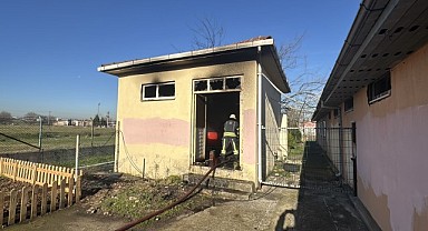 Anaokulunda yangın paniği!