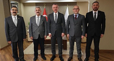 Büyükakın, Abdunazarov makamında ağırladı
