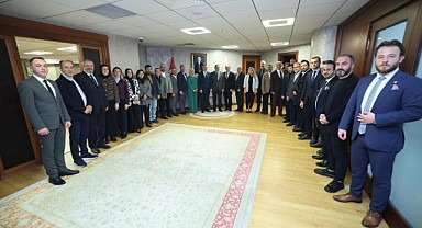 Büyükakın AK Başkanları ağırladı