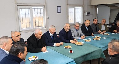 Büyükgöz, esnaf ziyaretlerini sürdürüyor