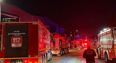 Geri dönüşüm fabrikasından yangın çıktı!
