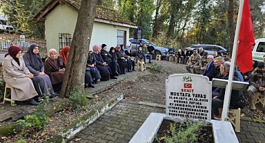 Gölcük şehidini unutmadı