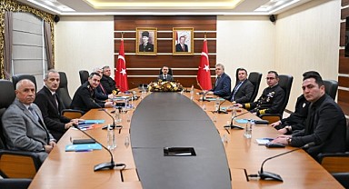 Güvenlik ve asayiş toplantısı gerçekleştirildi