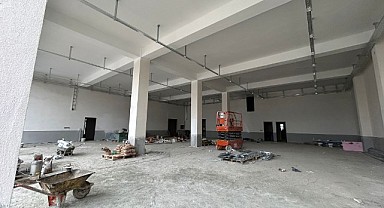 Kartepe itfaiye binası yükseliyor
