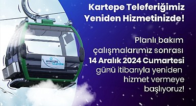 Kartepe Teleferik hizmete açıldı