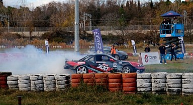 Türkiye Drift Şampiyonası'nın son yarışı yapıldı