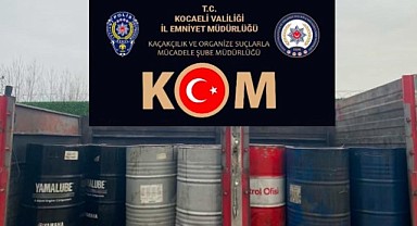 2 buçuk ton kaçak akaryakıt ele geçirildi!