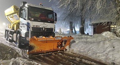 440 personel kar mesaisinde!