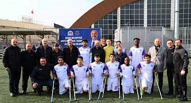 Ampute takımı yeni yılı galibiyetle karşıladı