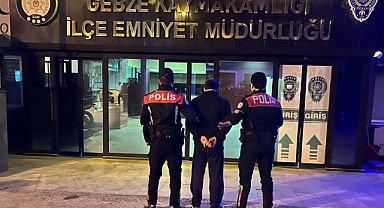 Aranan hükümlü Gebze’de yakalandı