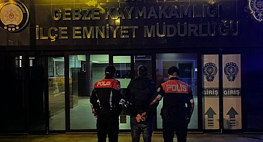 Aranan hükümlü Gebze’de yakalandı