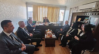 Batı ve Öztürk, Özdemir'i ziyaret etti