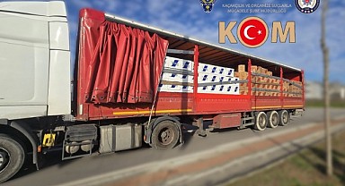 Binlerce boş makaron ele geçirildi!