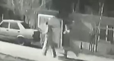 Çamaşır makinesini sırtlayarak çaldı!
