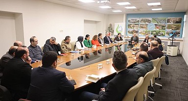Çiftçi, birim müdürleriyle toplantı gerçekleştirdi!