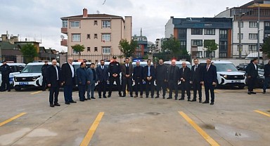Darıca Emniyeti'ne 8 yeni araç alındı