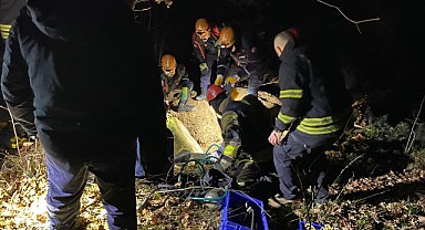 Define arayan şahıs kayanın altında kaldı!