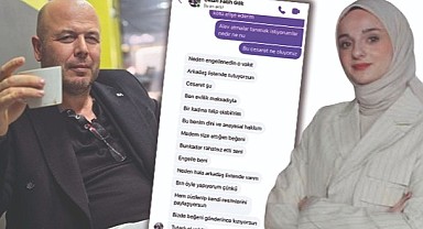Gebzeli bürokrattan, kadın gazeteciye çirkin mesajlar!