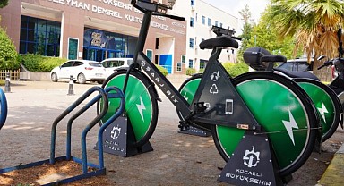 Kocaeli’nde 109 bin 73 dakika pedal çevrildi