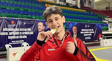 Körfezli sporcu Uzun, Türkiye şampiyonu oldu