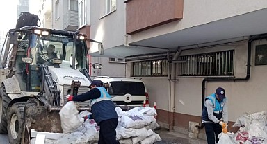 Moloz atıkları adresten alınıyor