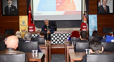 Personele afet farkındalık eğitimi verildi