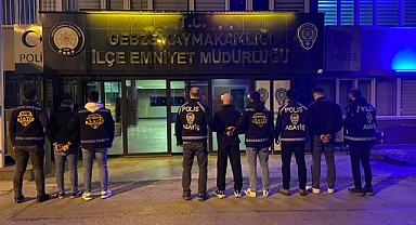 Tır şoförünü gasp eden hırsızlar yakalandı!