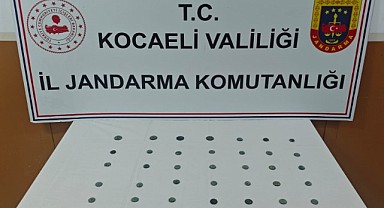 Üst aramasında 36 sikke ele geçirildi