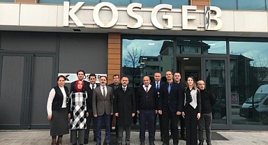 Vali Aktaş’tan KOSGEB’i ziyaret etti