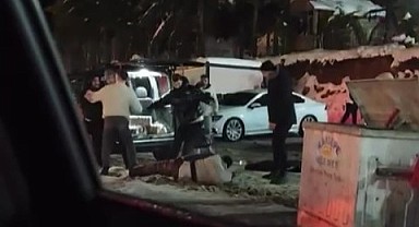 Yeni yılın ilk dakikalarında yumruklar konuştu!