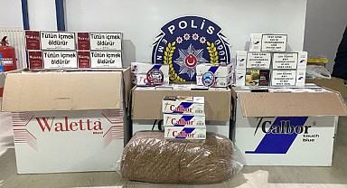36 bin kaçak sigara ele geçirildi