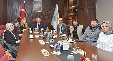 Aslantaş, Epilepsi Derneği’ni makamında ağırladı