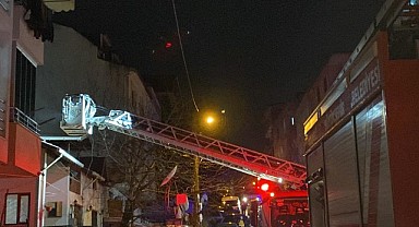 Balkonda mangal keyfi yangın çıkardı!
