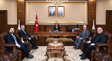 Çamkerten’den Vali Aktaş’ı ziyaret etti