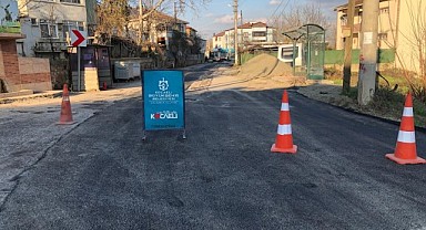 Cumaköy’de yollar onarılıyor