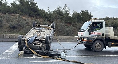 Dilovası’nda kaza! 1 kişi yaralandı