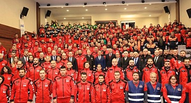 GEAK ekibine AFAD Sertifikası takdim edildi
