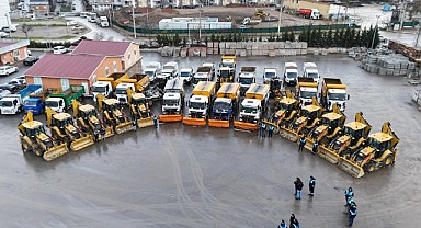 Gebze’de kar yağışı için tedbir alındı