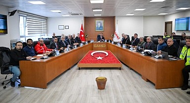 Kış tedbirleri masaya yatırıldı