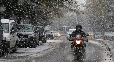 Motokuryelere kar yasağı geldi