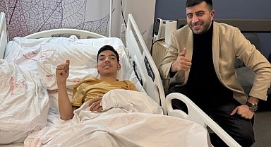 Tribünden düşen Efe, yoğun bakımdan çıktı
