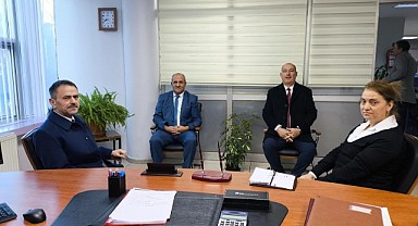 Vali Aktaş, Acısu Vergi Dairesini ziyaret etti